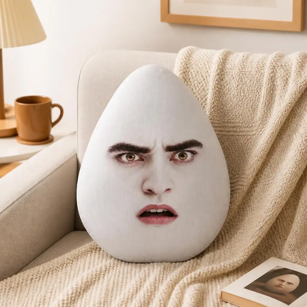 Edward Cullen meme Shaped Pillow Cushion Irregular Stuffed Throw Pillows for Sofa Home Decoration Gift