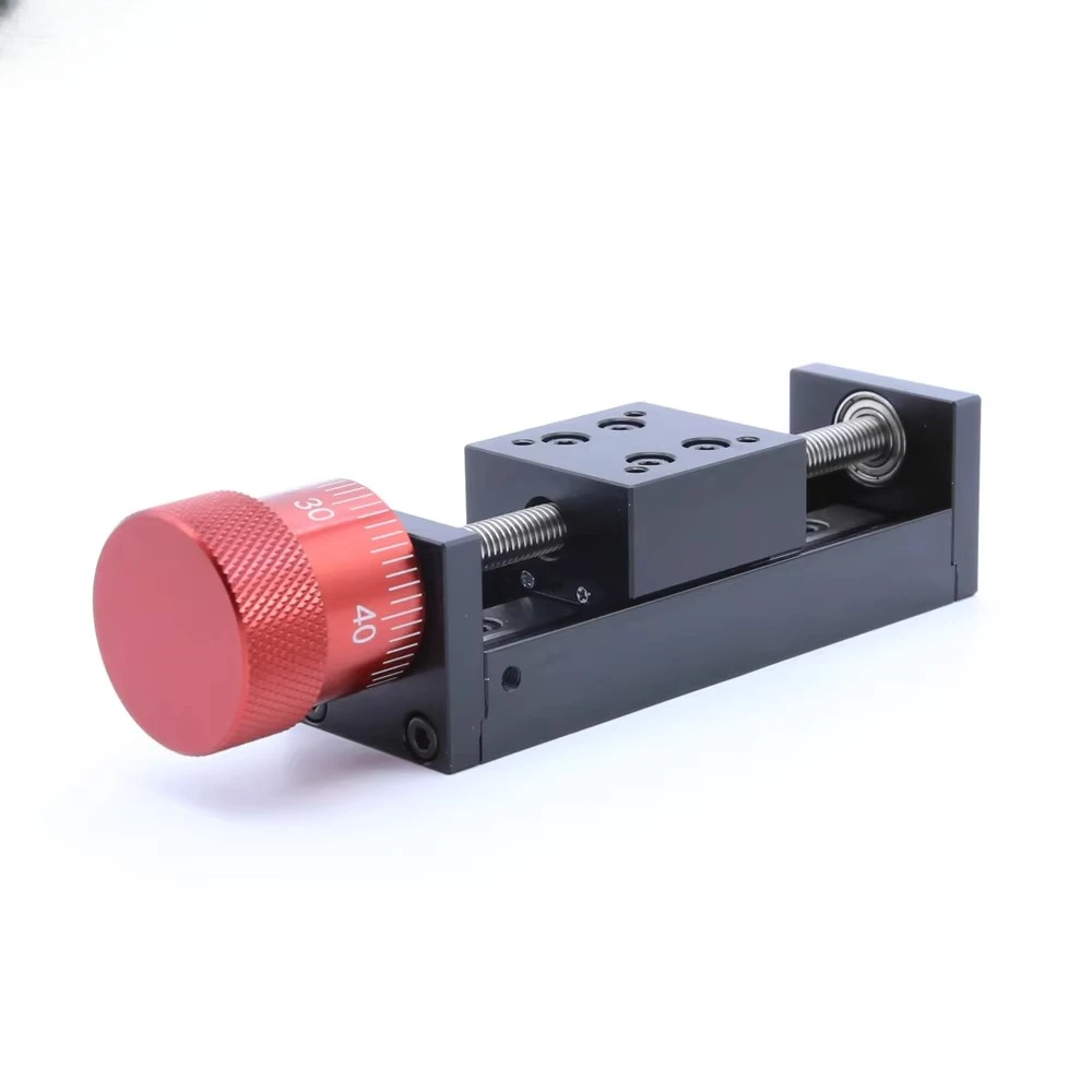 

Mini 28 Stepper Motor Linear Slide Stage Precision Lead Screw Guide Rail Electric Manual Multi-function Working Table