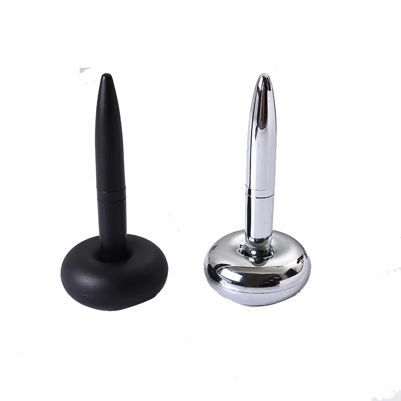 1Pc New Magnetic Levitation Metal Gel Pen Rollerball Ballpoint 1MM Signing Pens for Office Students Business Stationary Supplies image 5