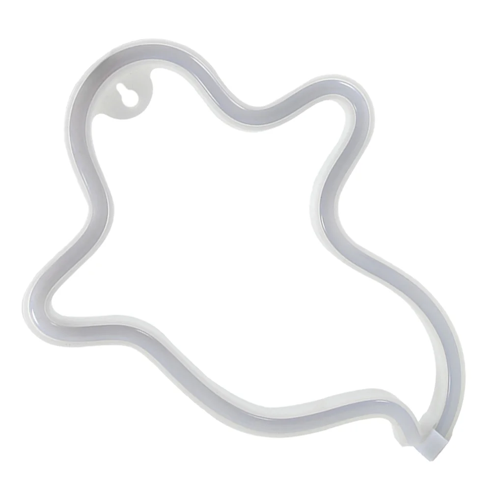 Ghost Neon Sign LED Light Night Lamp Signs Sensor Halloween Electronic Component Window Decoration