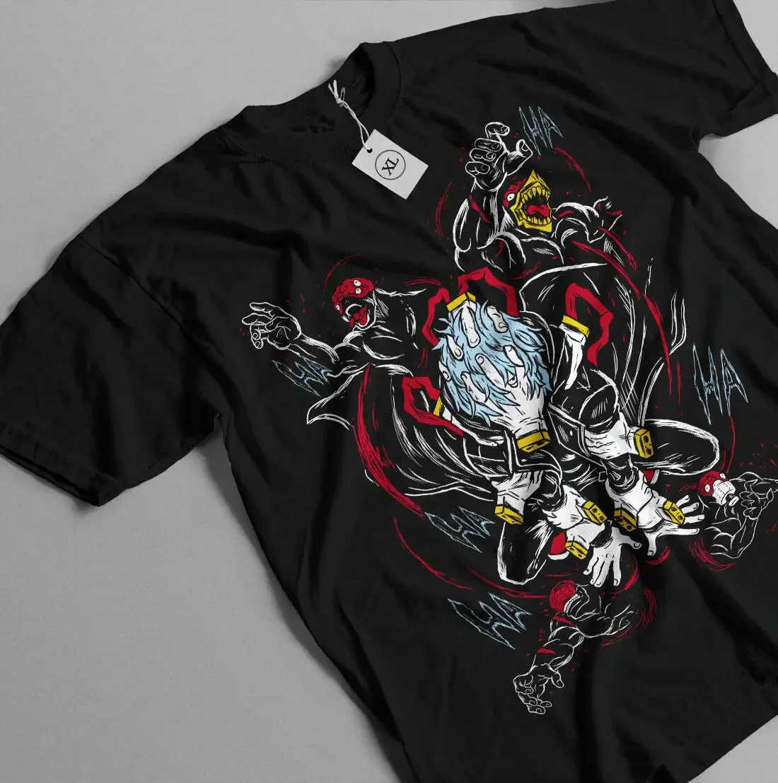 Tomura Shigaraki T-shirt héros graphique chemises personnalisées Anime cadeau chemise