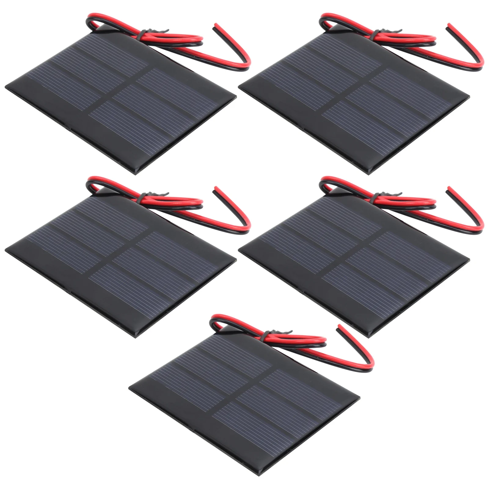 5 Stuks Mini Zonnepaneel Dc 0.65W 1.5V Zonnepaneel Module Batterij Mobiele Board Module 60X80x3mm Zonnecel