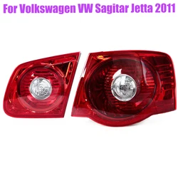 Car Rear Tail Light Assembly Brake Reverse Turn Signal Light Brake Lamp For Volkswagen VW Sagitar Jetta 2011