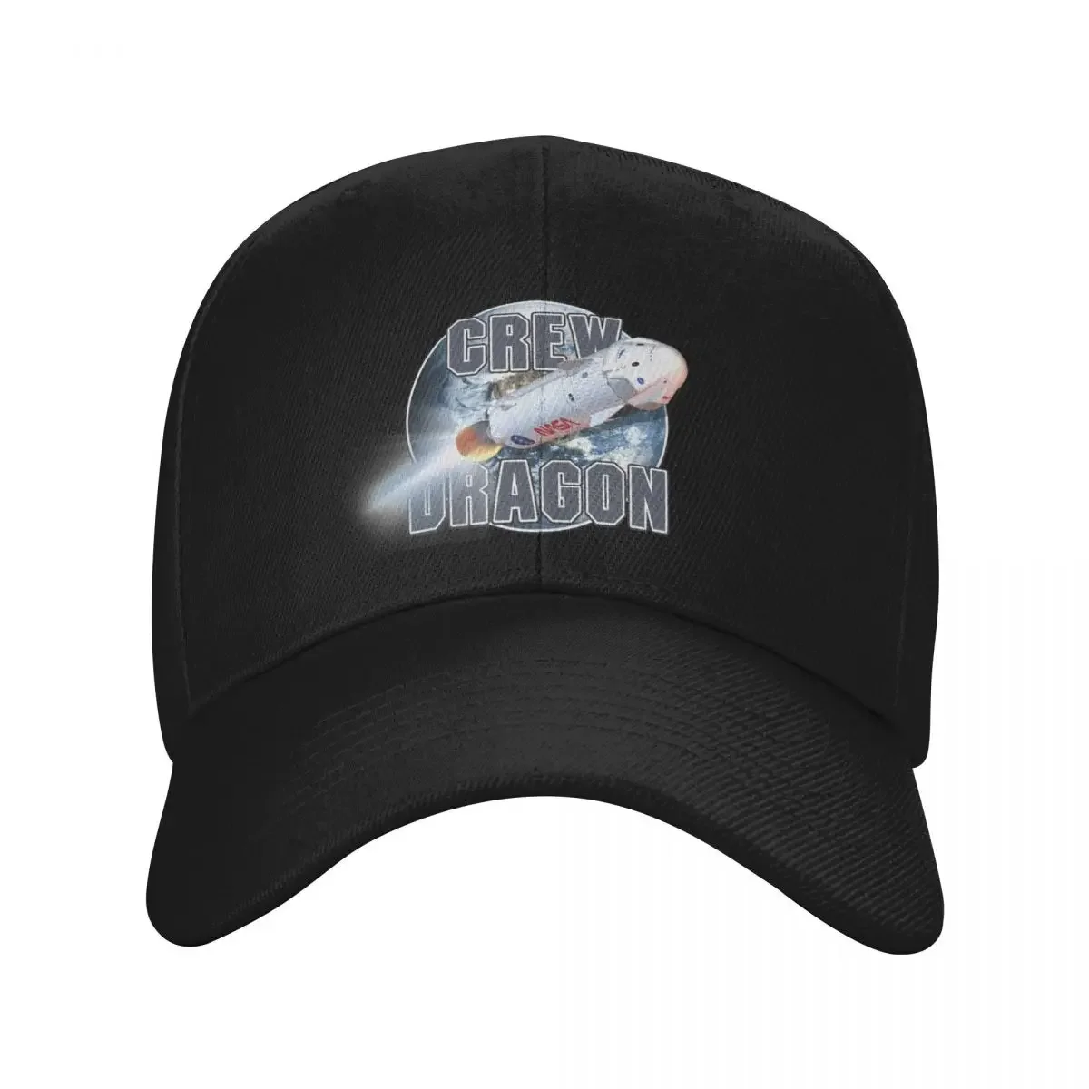 

SpaceX Crew Dragon Baseball Cap cute Custom Cap Golf Hat custom Hat Girl'S Hats Men's