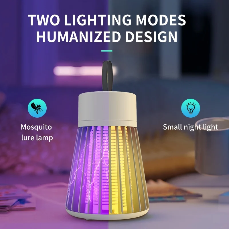 Portable Electric Shock Mosquito Killer Lamp Anti Mosquito Trap Outdoor Camping Lighting Electric fly Mosquito Repellent Lights