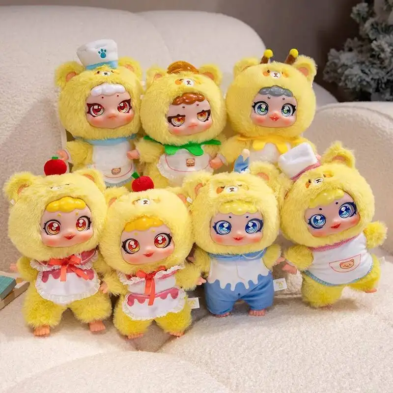 

Sweet Lovely Xixi Bear Bakery Plush Cake Strawberry Toy Xixi Bear Bakery Plush Doll Soft Kawaii Home Decor Gift for Kids Getaway