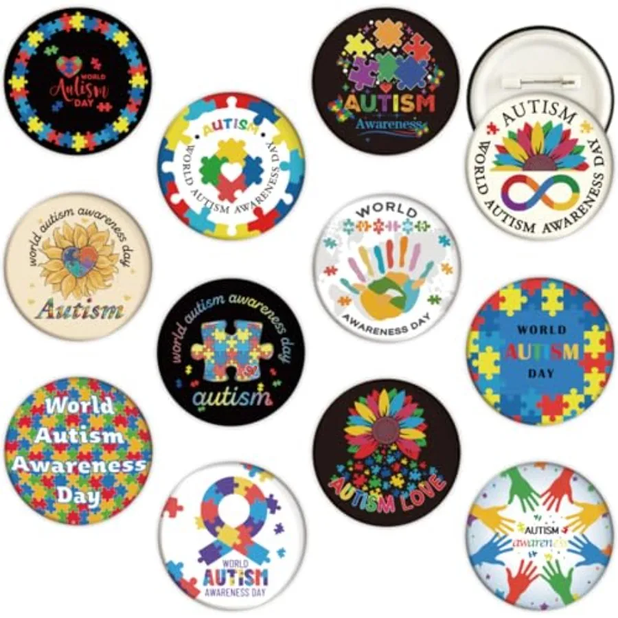 

Принадлежности для вечеринок Осведомленность Пуговицы с булавкой на спине Значок для вечеринки Осведомленность Сумка для подарков Вещи Осведомленность Печения Набор пуговиц