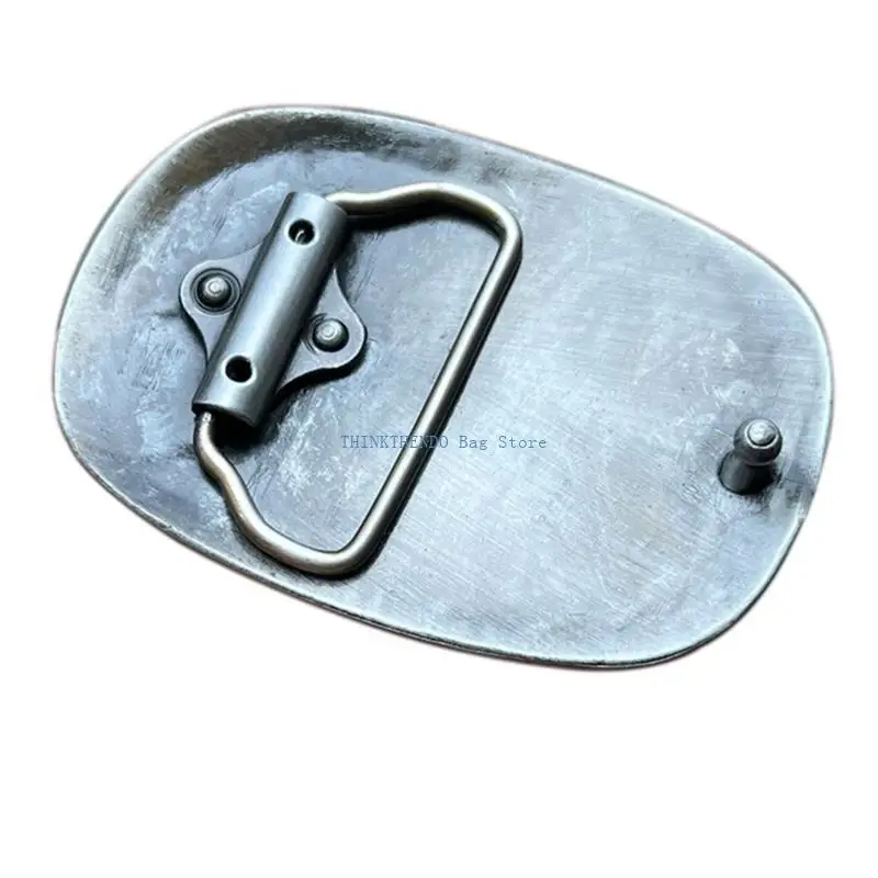 340D Punk Hipsters Belt Buckle Metal Belt Buckle Western Fashionable Buckle Replacement for Casual and Party Wear