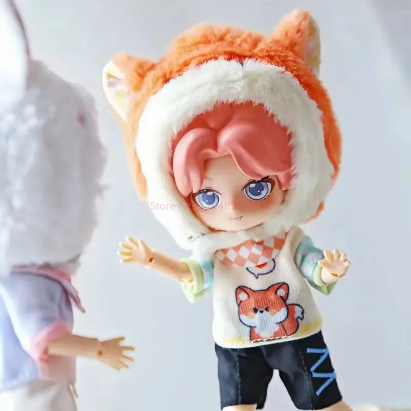 In Stock Peetsoon Adventure Fair​ Series Bjd Blind Box Ob11 1/12 Movable Joint Doll Mystery Box Dress Up ​​Furry Doll Kids Gi view 5