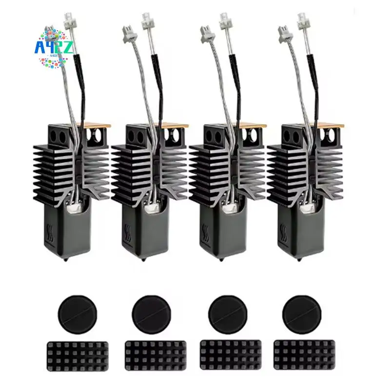 

A42Z-4Set For Snapmaker U1 3D Printer Hotend Accessories SNAPMAKER Integrated Hardened Steel Nozzle 0.2/0.4/0.6/0.8Mm