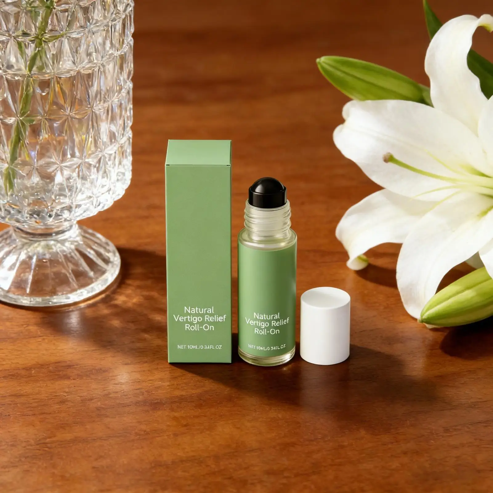 

Dizzy Relief Oil 10ml Anti-Dizzy Soothing Scented Travel Sickness Relief Ear Roll on for Men Women Daily Commuting Office Car