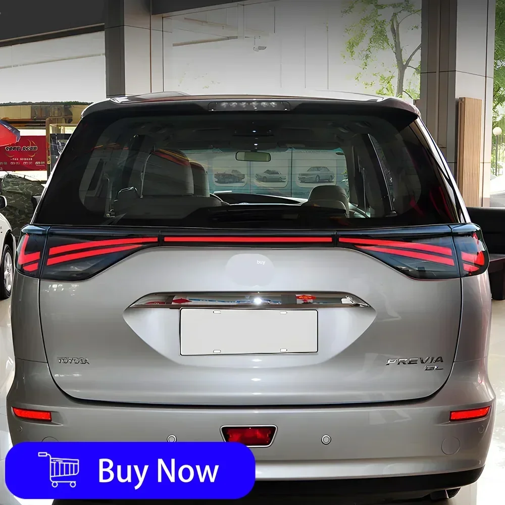 

Для Toyota Previa ACR50 2006-2016 автомобильные задние фонари в сборе, обновление высокого качества, динамический мигающий сигнал, светодиодные аксессуары