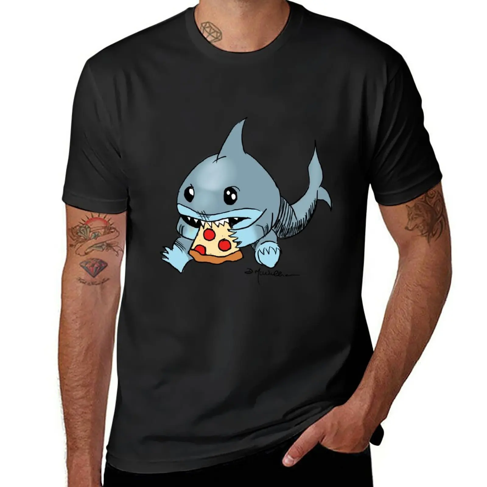 New Jeff the Land Shark T-Shirt oversized t shirt graphics t shirt mens clothing