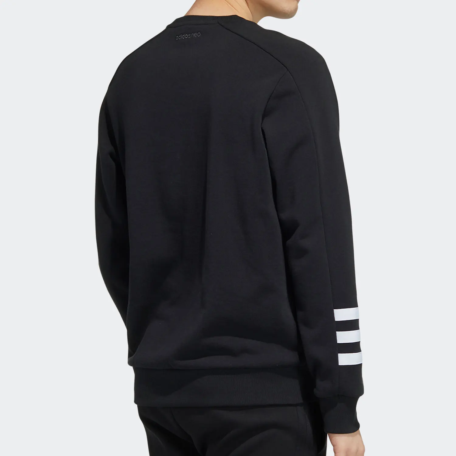 أديداس الرسمية حقيقية NEO الرجال عارضة أزياء جولة الرقبة البلوز المطبوعة HA1487 #2