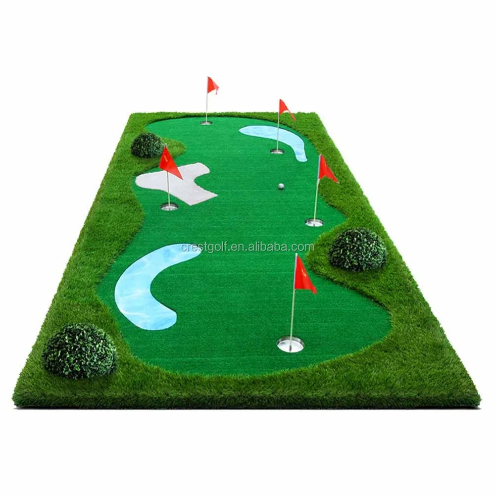 

Simulation Mini Golf Putting green Golf Putting Mat Golf Carpet putting practice indoor/outdoor