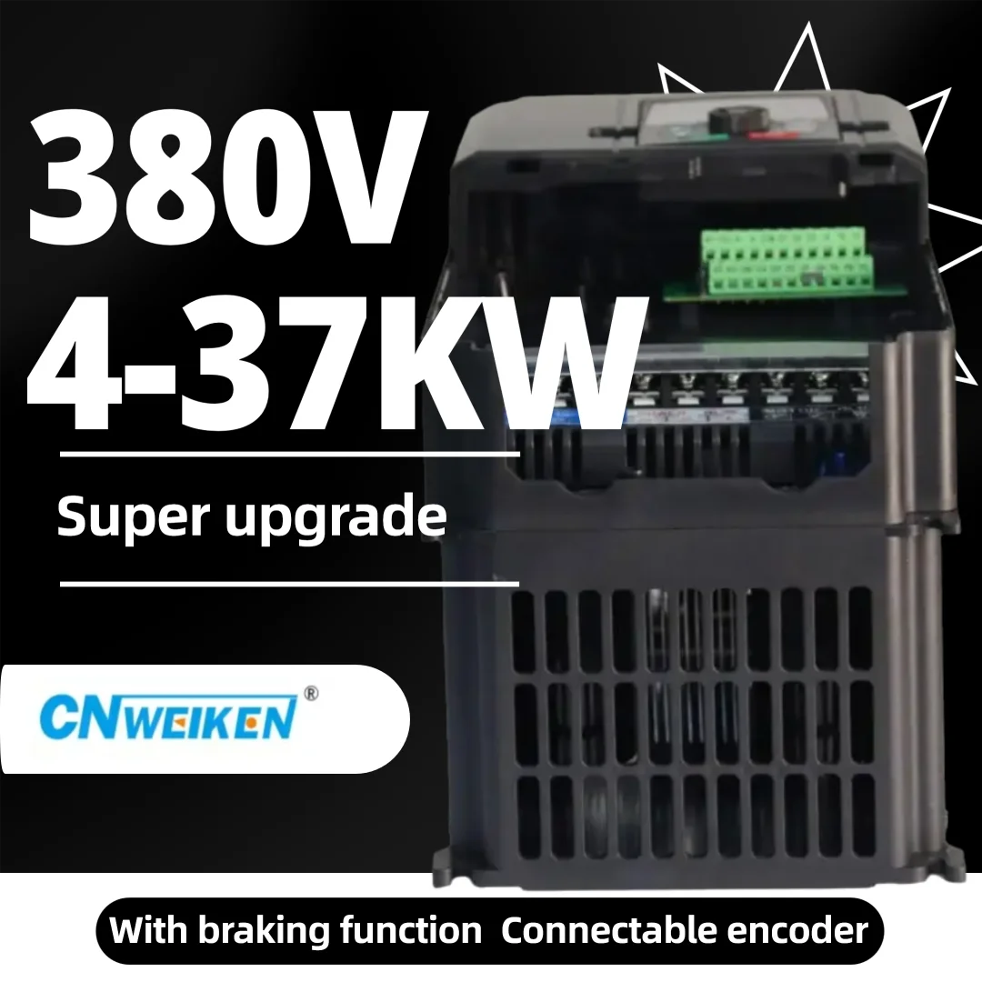 NEW WK9800B 4-37KW 380V 3Phase Input to 3Phase Output Frequency Converter Inverter Pump Motor Speed Controller Drive