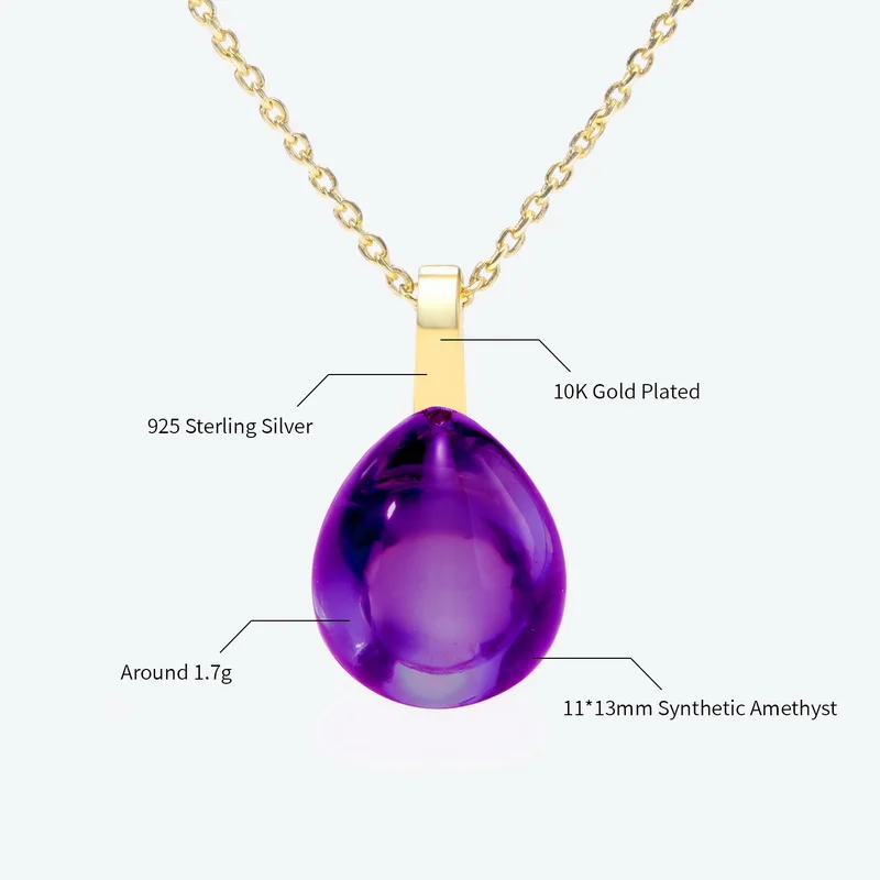 Thumbnail 3 - #42 Trending Crystal Pendant Necklaces Right Now