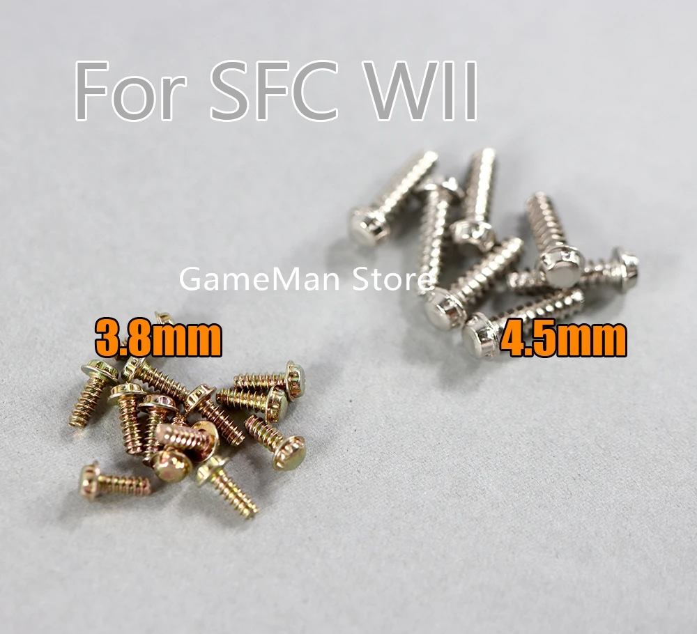 20 шт./лот 3,8 мм защитные винты для картриджей NES SNES Nintendo 64 N64, винт Torx