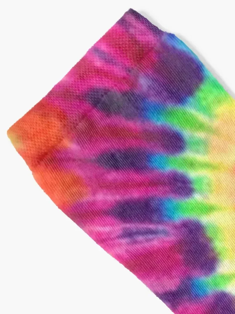 Tie Dye Multi / Rainbow Socks kawaii men cotton high quality Thermal man winter japanese fashion Boy Child Socks Women's