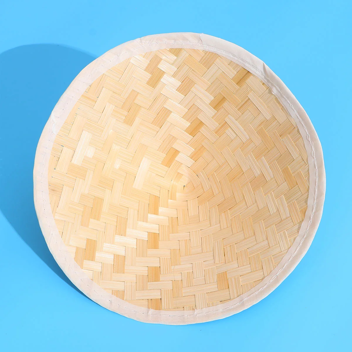 Oriental Hat Hats Decor Asian Bamboo Weaving Rice Farmer Conical Wooden Funny Party