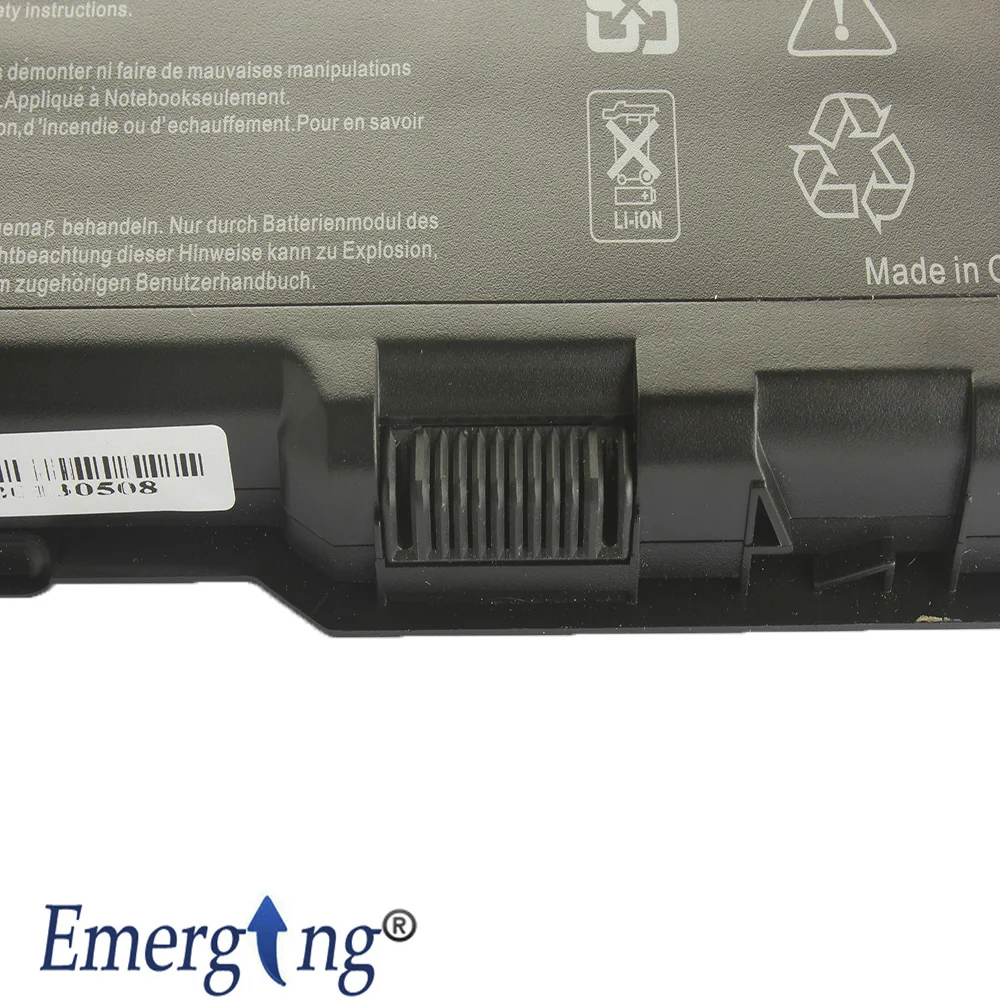 Imagem -02 - Células 7200mah Nova Bateria do Portátil para Dell Inspiron 6000 9200 U4873 Xps Gen M1710 D5318 Yf976 9