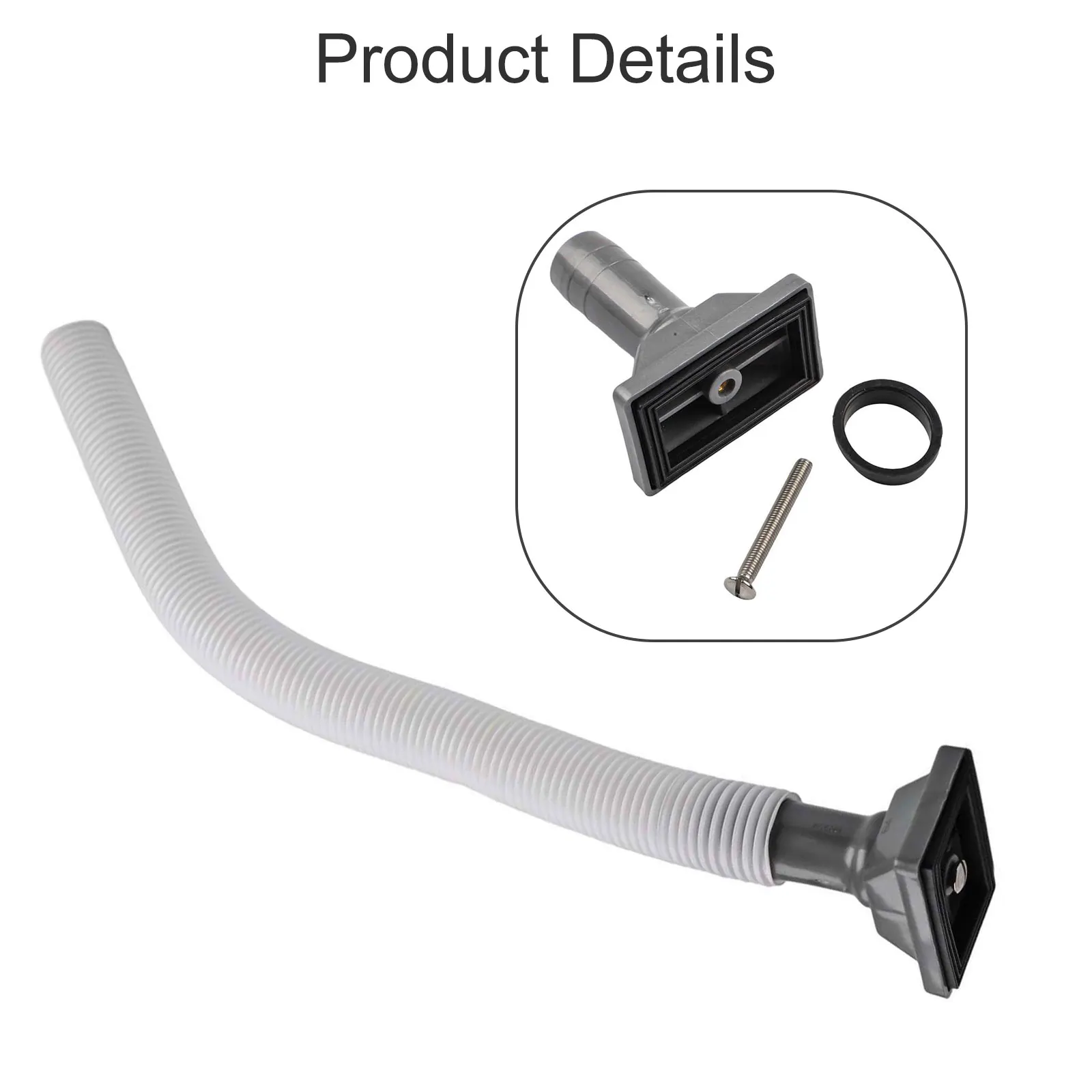For Various Drain Sets Overflow Pipe As Shown Overflow Pipe Head For Kitchen Sink Reliable Performance Tidy Kitchen Environment
