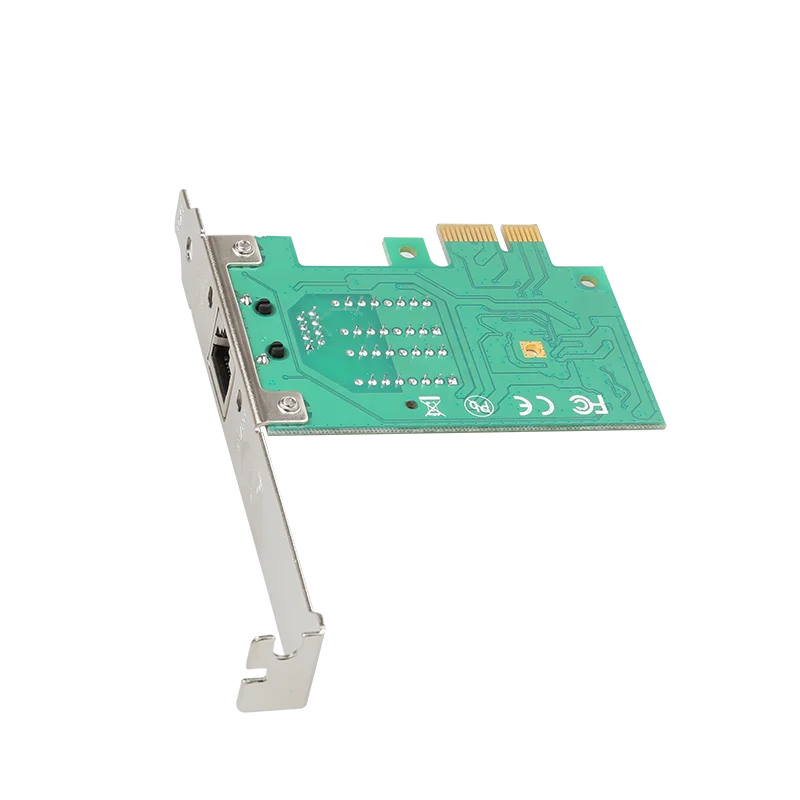 10 Buah Kartu Lan Komputer PCIE Filter Ganda DIEWU Realtek 8111E