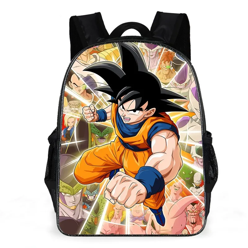 Dragon Ball Primary School Bag Children\'s Backpack Backpack Boys Girls Anime Kawaii Cartoon School Bag Mochila