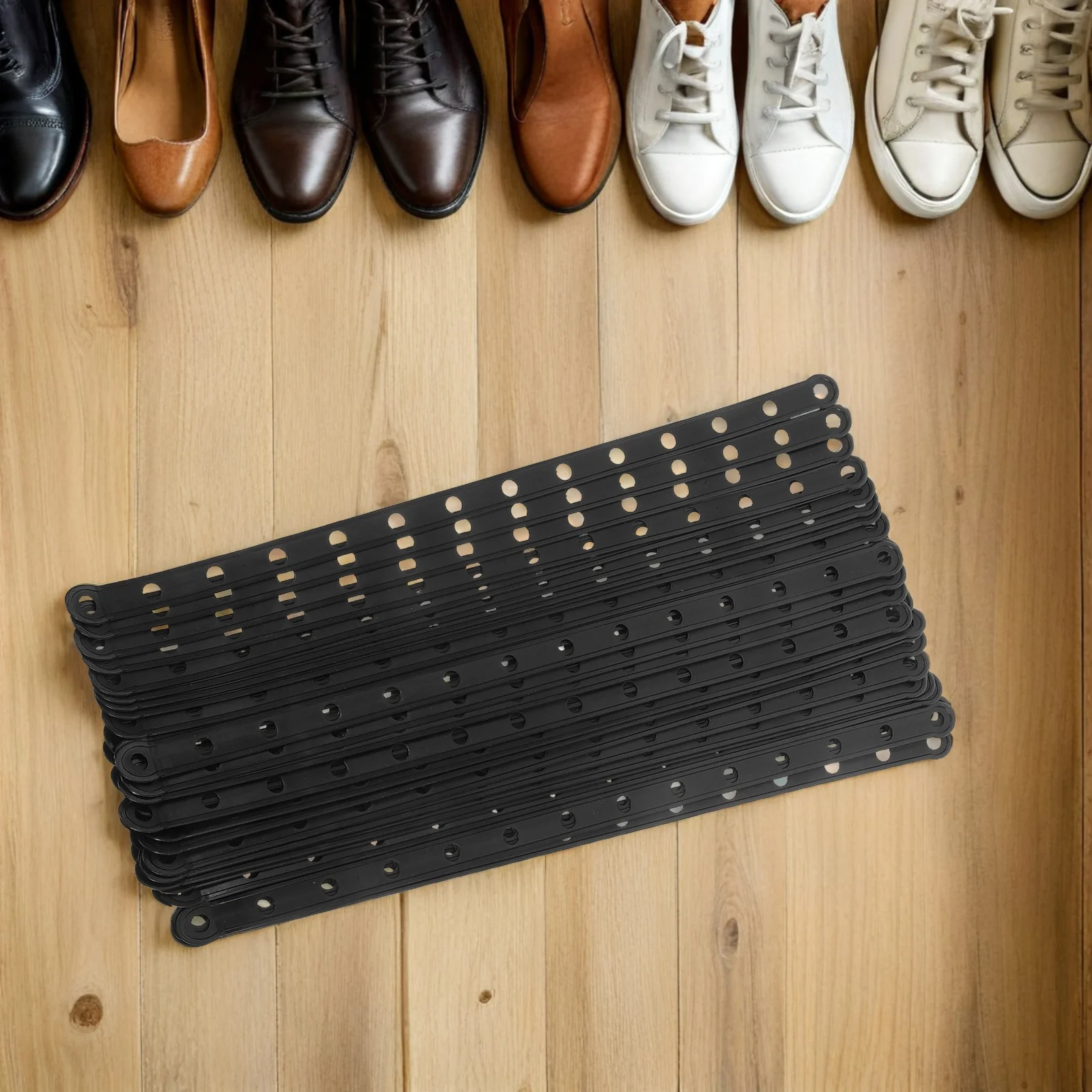 40pcs Linking Strips Plastic Hanger Connectors Heavy Duty Clothes Hanger Extender For Closet Organizers Pants Shirts Storage