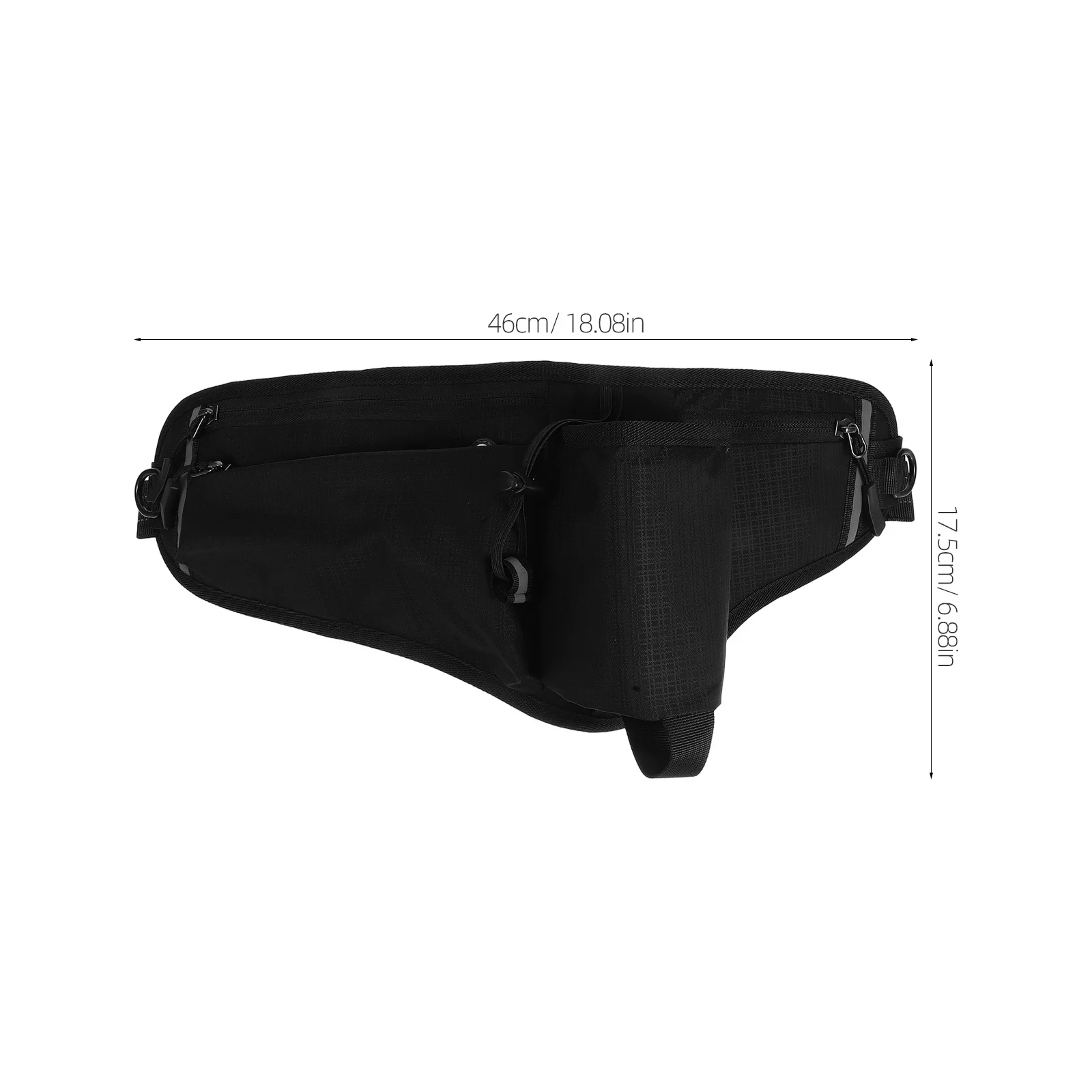 Outdoor Running Waist Pack Lightweight Waterproof Sports Fanny Pack with Insulated Water Bottle Holder Phone Pouch for Marathon