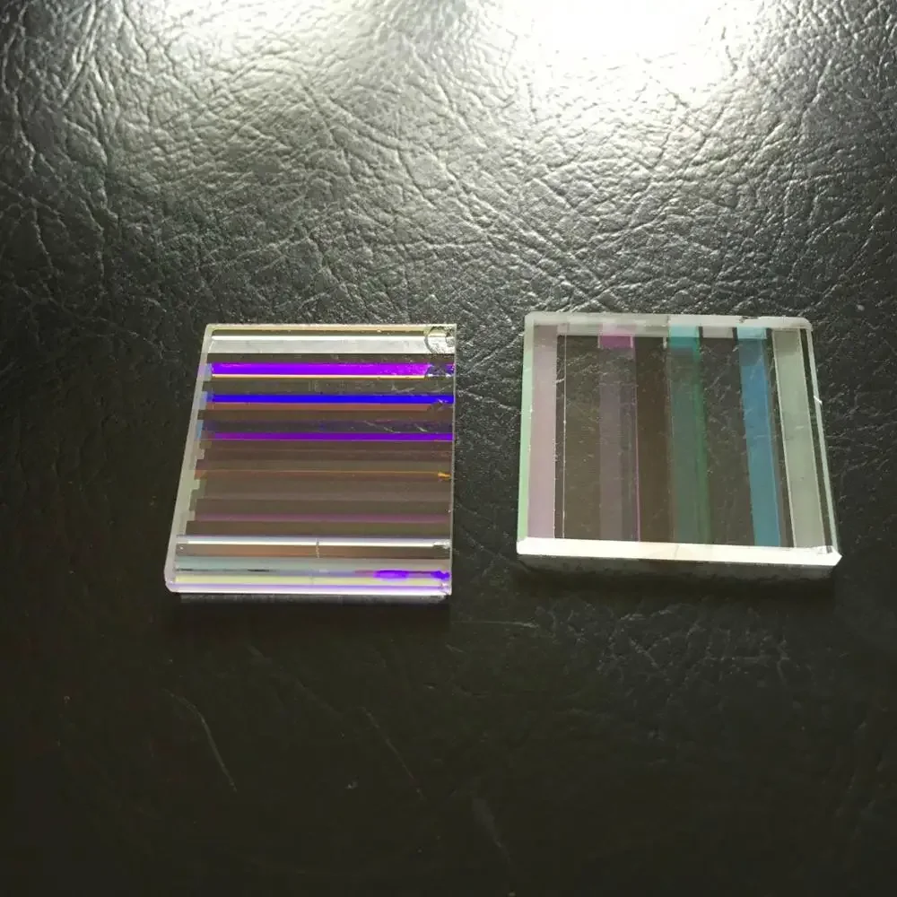 Damaged Projector Dichroic Rectangle Scaly Prism Fly-eye Lens 10 PCS DIY Science Physics Research Prism