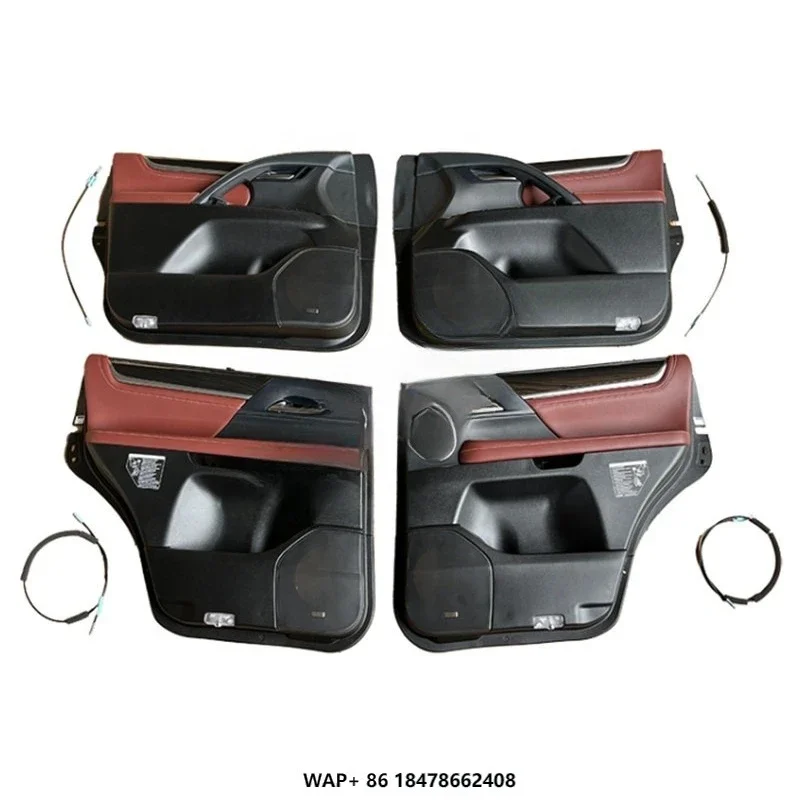 MAICTOP Car Interior Body Kit Side Door Plate for Lx570 2021 Door Panel Upgrade Kit