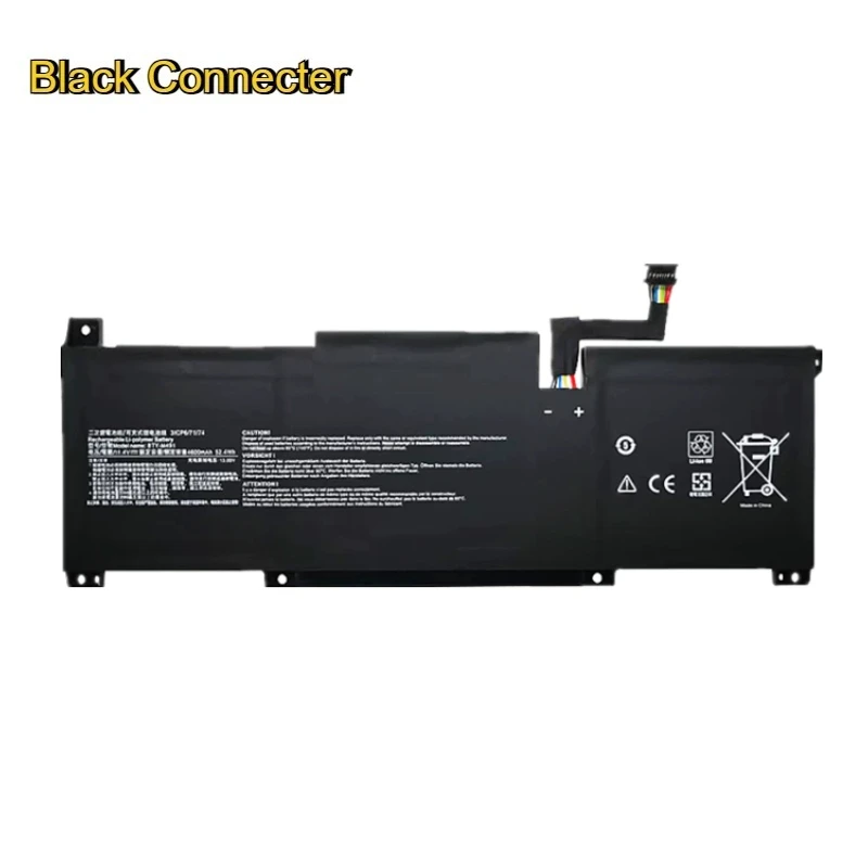 New 4600mAh 11.4V BTY-M491 Laptop Battery for MSI Modern 15 A10M-014 A10RAS-258 A10RB-041TW A10RD A11M A11SB-059 A4MW Prestige14