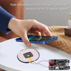 20W Wireless FastCharger Wireless Charger Motherboard Pcba Fast Charger Wireless Charger Transmitter Module 5V9V12V Power Supply