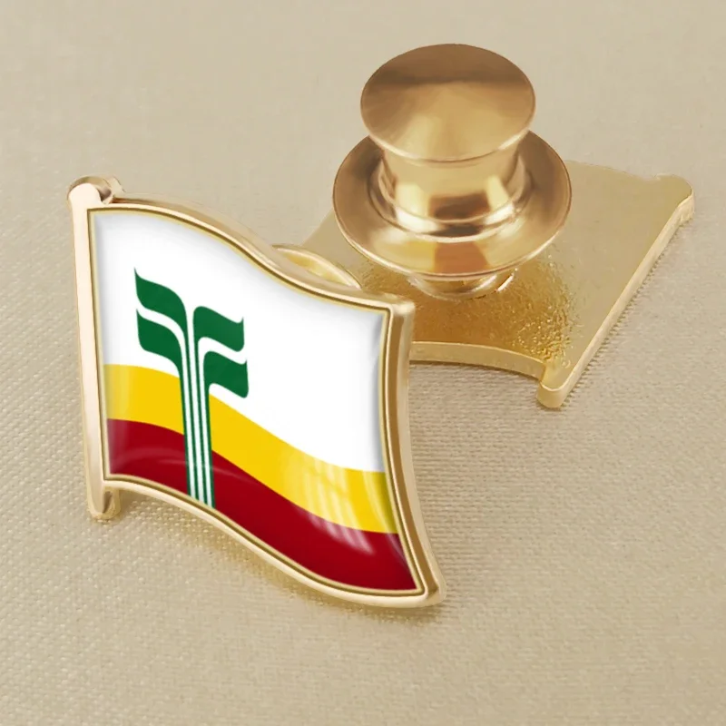 فرانكو مانيتوبينز في كندا الشعار الوطني دبابيس العلم شارات دبابيس التلبيب