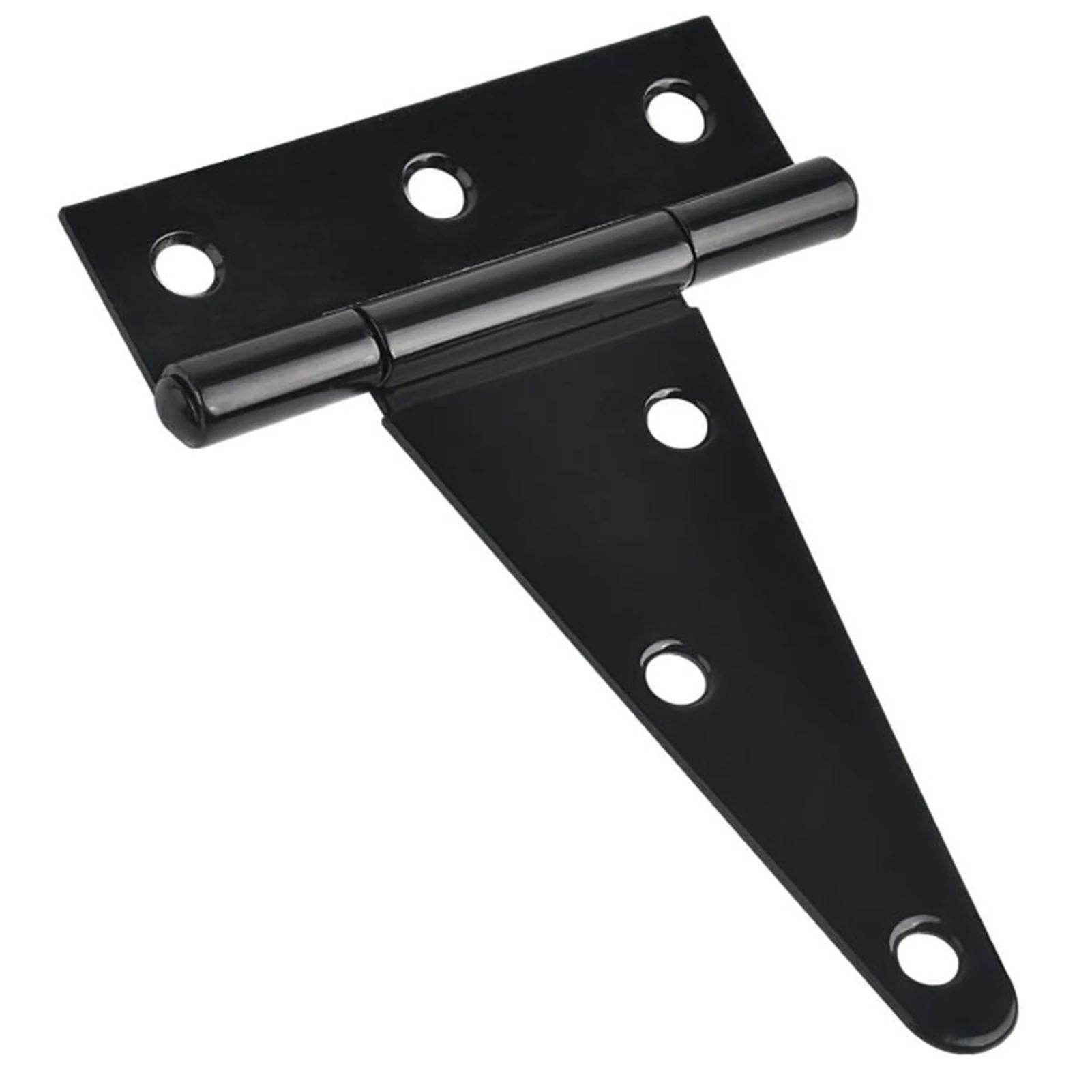 Shed Barn Door Hinges Durable & Sturdy Black Tee Hinges Iron Hinges Wrought Hardware Hinges