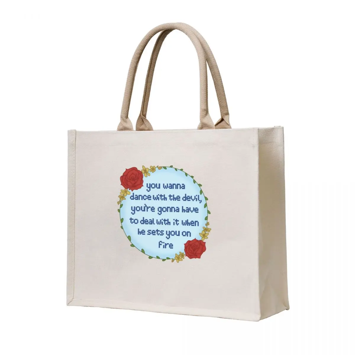

Deal with it Tote Bag tote bag canvas Women's shopper bag free delivery bags