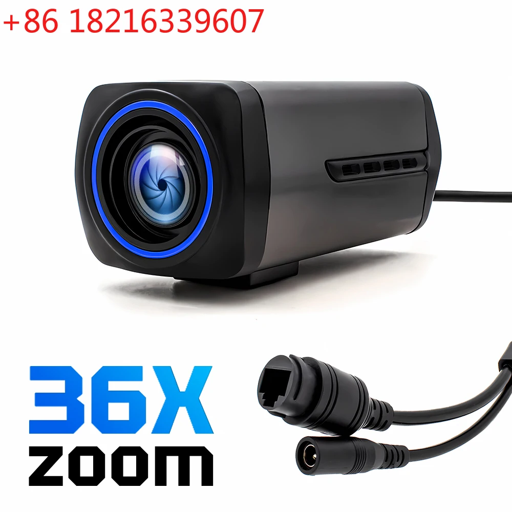 TAO WGWK 36X Zoom PC Webcam 4K POE48V Camera Auto focus Remote Control Motorized 5MP 30FPS Network Camera For Video Live Streami