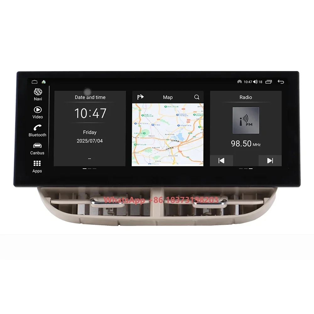 

12.3 Inch Android Touch Screen for Fiat 500 2007-2024 8+128GB GPS Navigation Radio