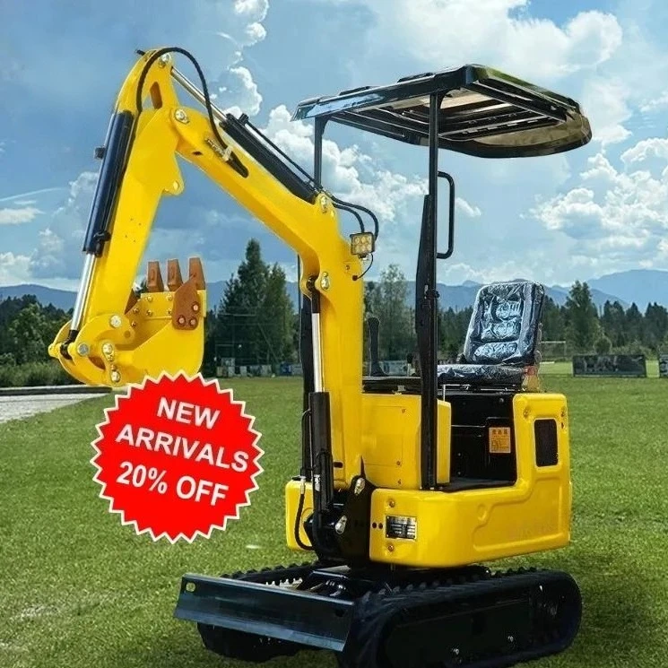 

R319 small excavator agricultural small hook machine excavation engineering multifunctional crushing hook machine deposit