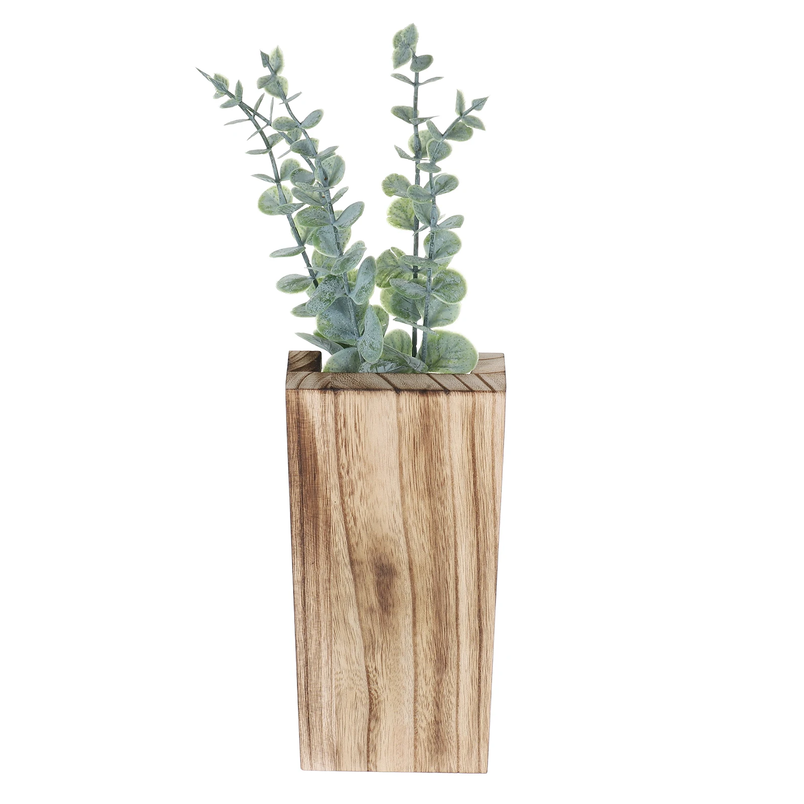 

Wall Flower Vase Hanging Decor Wood Planter Farmhouse Kitchen Plants Artificial Arrangement Wall Succulent Garden