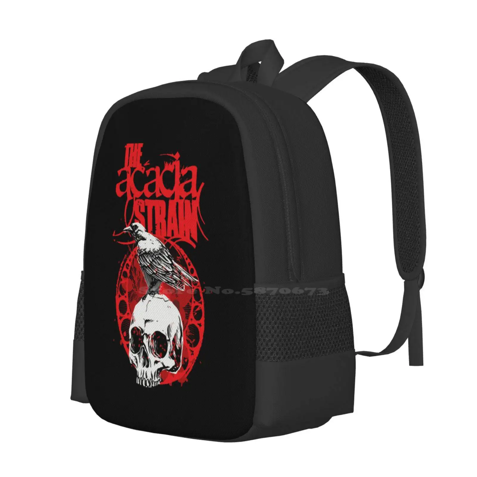 The Acacia Strain T-Shirt Hot Sale Schoolbag Backpack Fashion Bags Gravebloom Metalcore Plague Doctor The Acacia Strain Duck