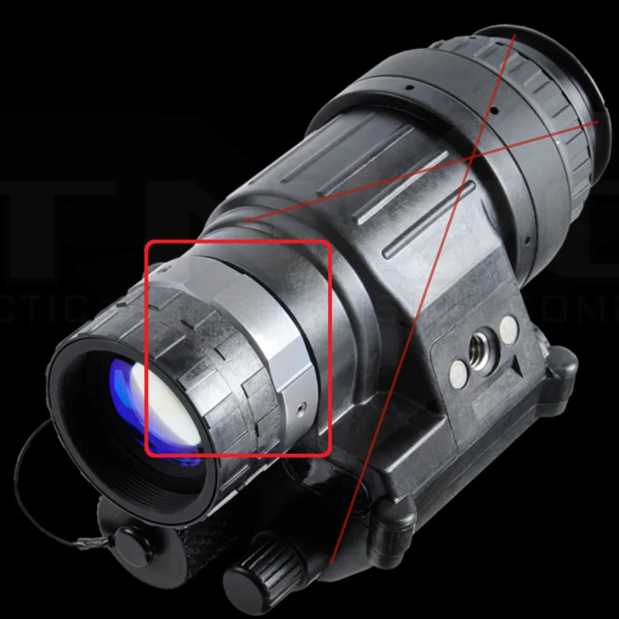 Imagem -03 - Night Vision Anel Objetivo D-tipo Anel Fixo D-collar para Pvs14 Bnvd1431 Anvi