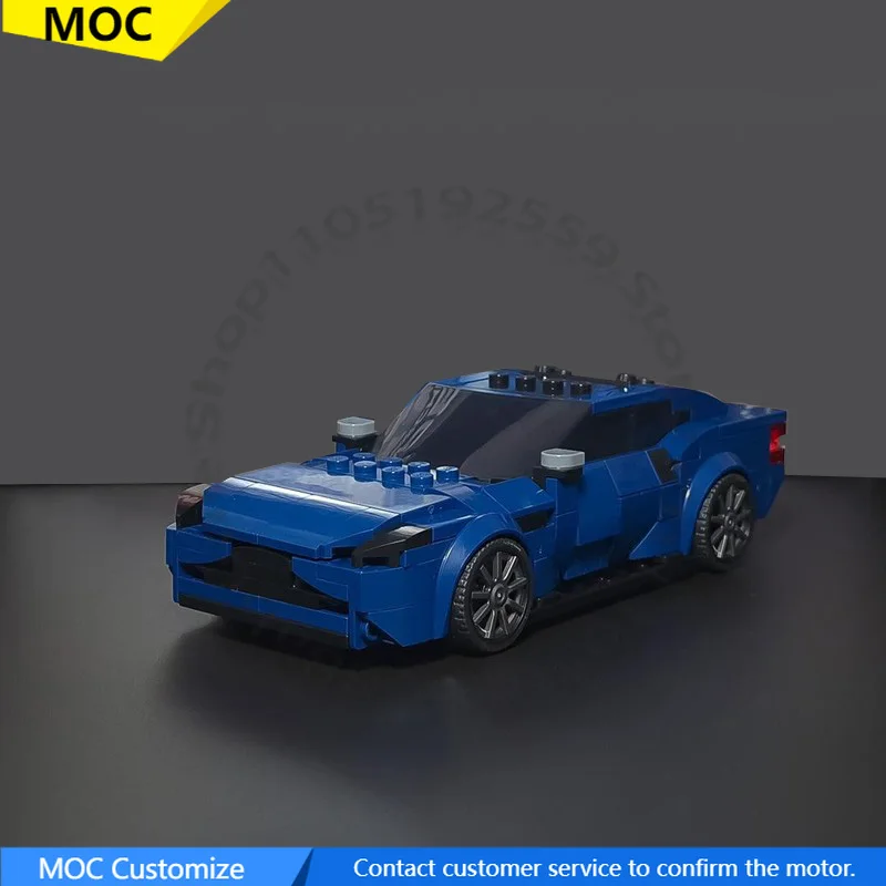 

277 PCS Speed Hypercar 76920 DB11 MOC Customize Modular Building Block Design Simple Educational Brick DIY Assembly Toy Gift