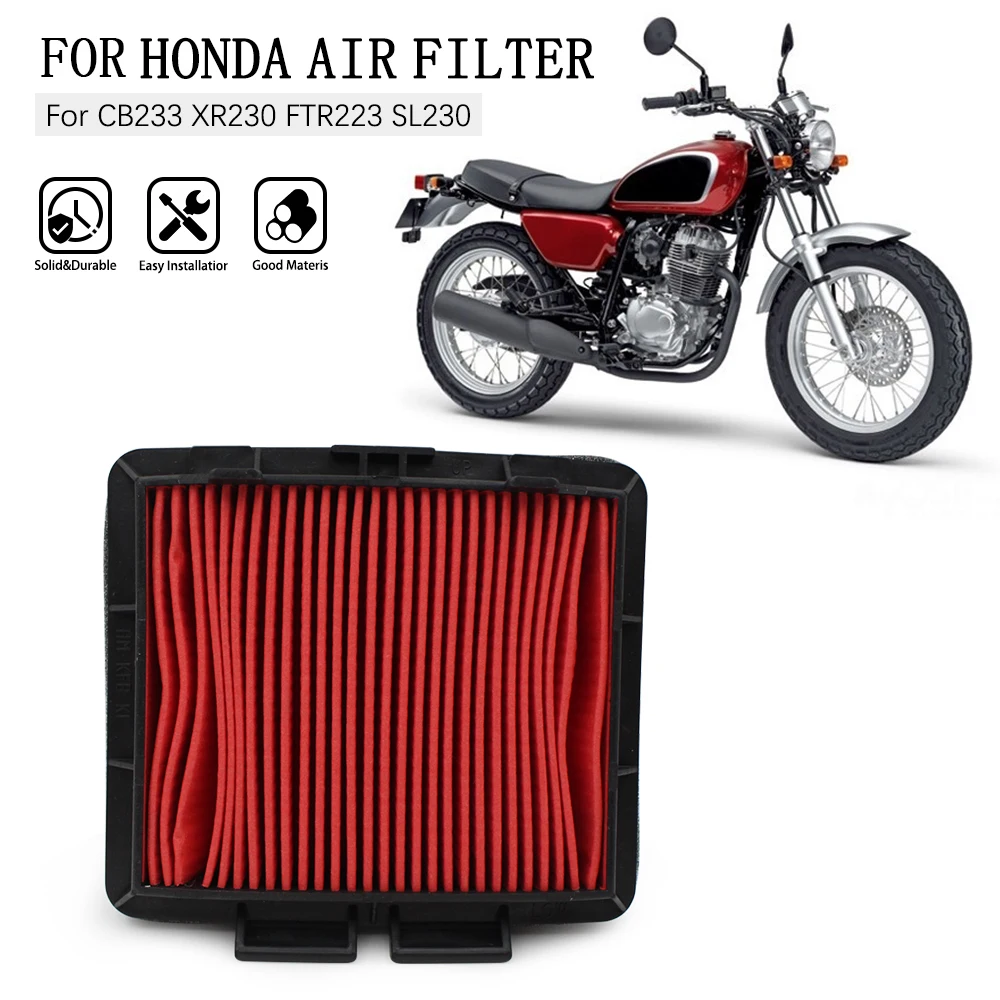 

Motorcycle Engine Air Filter Cleaner Air Intake Filter Element For Honda CRF230L 2008-2010 FTR223 1999-2014 CRF250M 2009