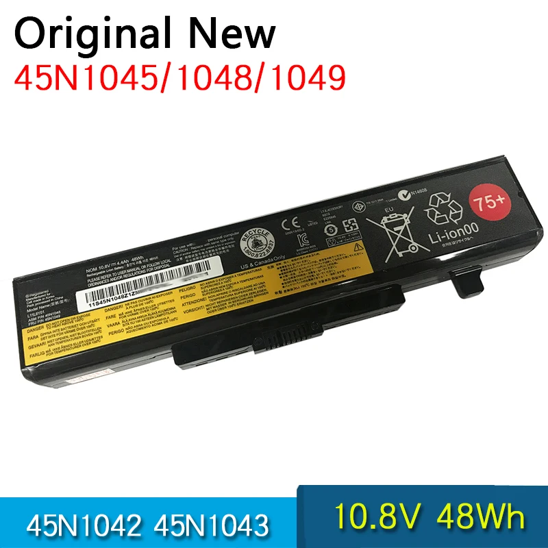 Batería Original 45N1042 45N1043 45N1045 45N1048 45N1049 para Lenovo Edge E430 E431 E435 E530 E531 E535 E540 E430C Y480 G480 E545