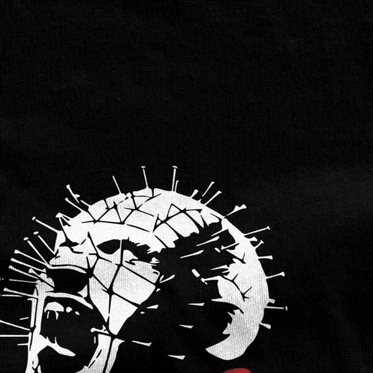 Pinhead Funny No Tears Please T-Shirt Hellraiser T-Shirts Short Sleeve Streetwear Tshirt Summer Cotton O-Neck 5XL 6XL Top Tees