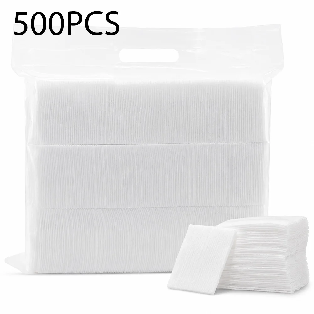 Makeup Cotton Pad Disposable Facial Cotton Pads 500/1000/1500pcs Remover Soft Pearl Pattern Cleaning Tool Beauty Cosmetic Tool