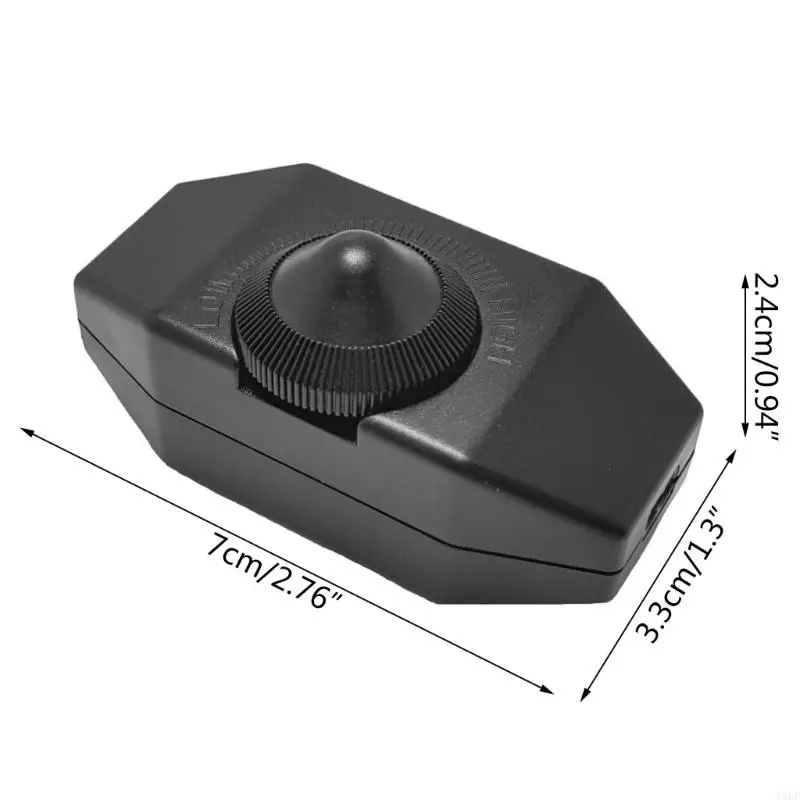 Lâmpada molfa fácil instalar o botão mais escuro Manual do botão controlador durável 1a