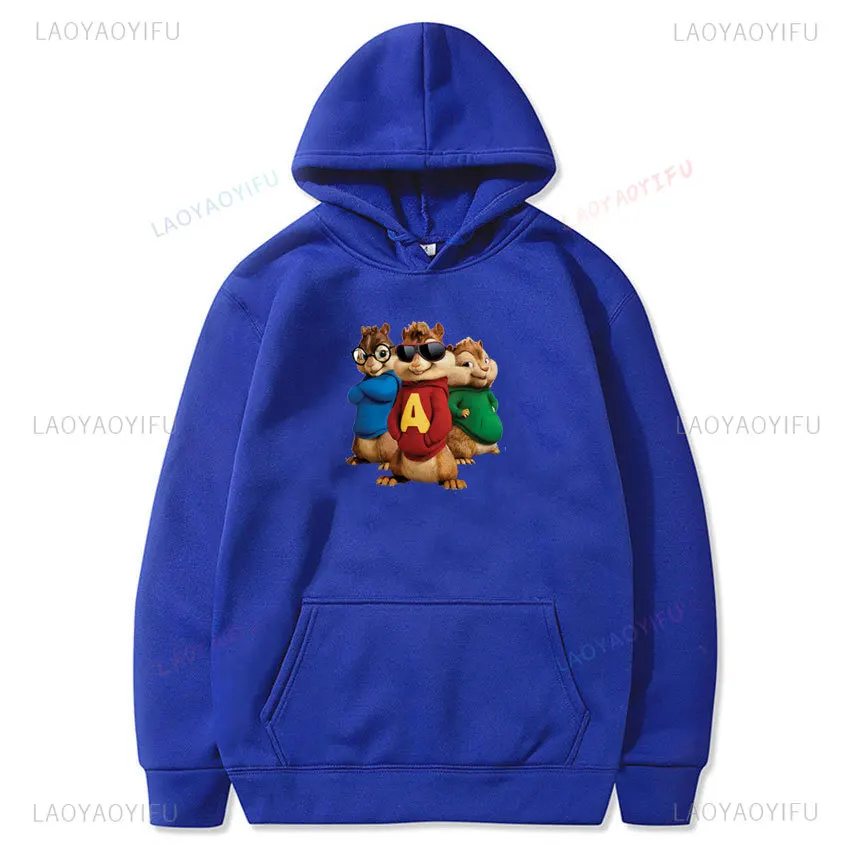 Alvin and the Chipmunks: The Squeakquel's long-sleeved crewneck pullover sweatshirt is available for both men and women